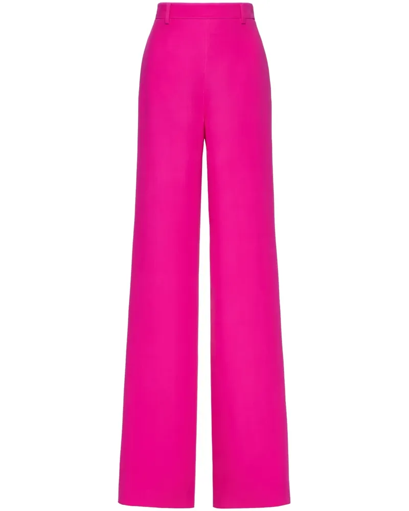 Valentino Garavani Cady Couture Seidenhose - Rosa Rosa