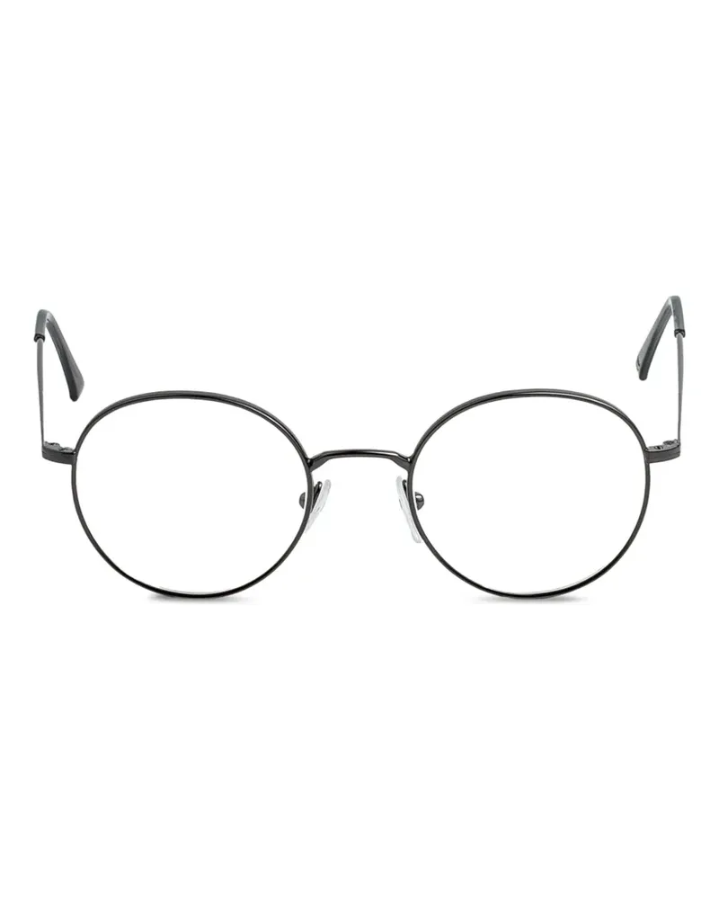 EPOS Leonida Brille mit rundem Gestell - Schwarz Schwarz