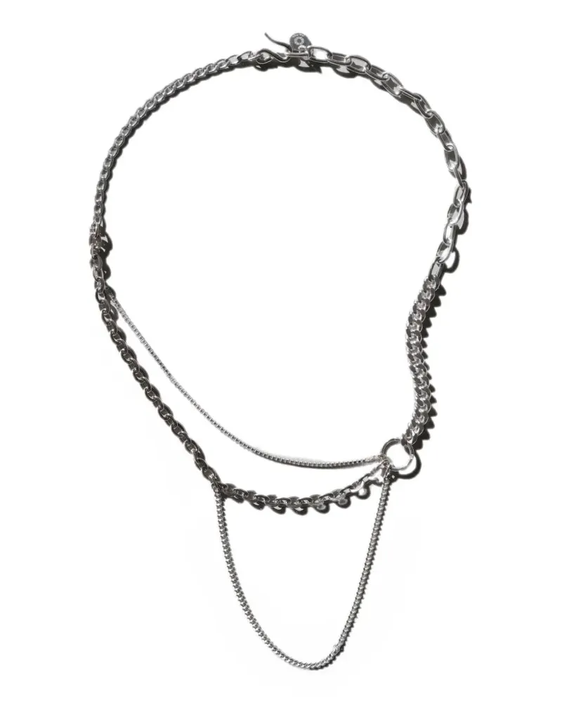 Saskia Diez MixMatch chain necklace - Silber Silber