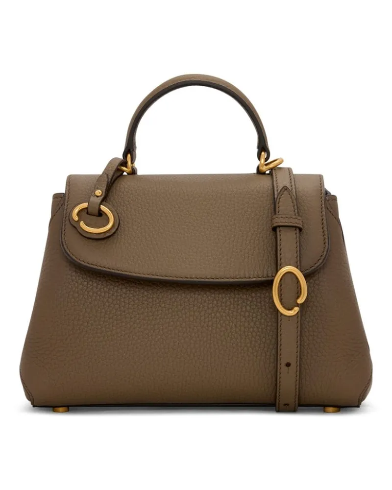 Oscar de la Renta The Mini Poppy Handtasche - Braun Braun