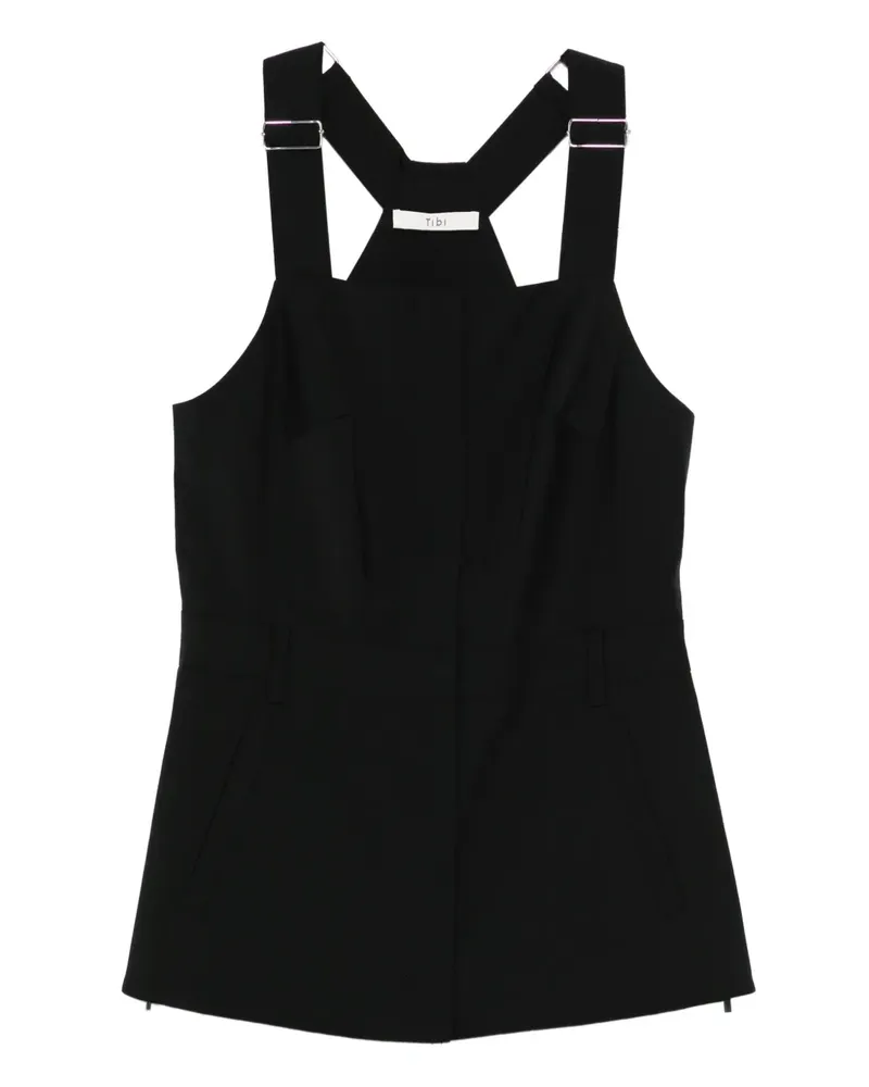 tibi Oberteil im Layering-Look - Schwarz Schwarz