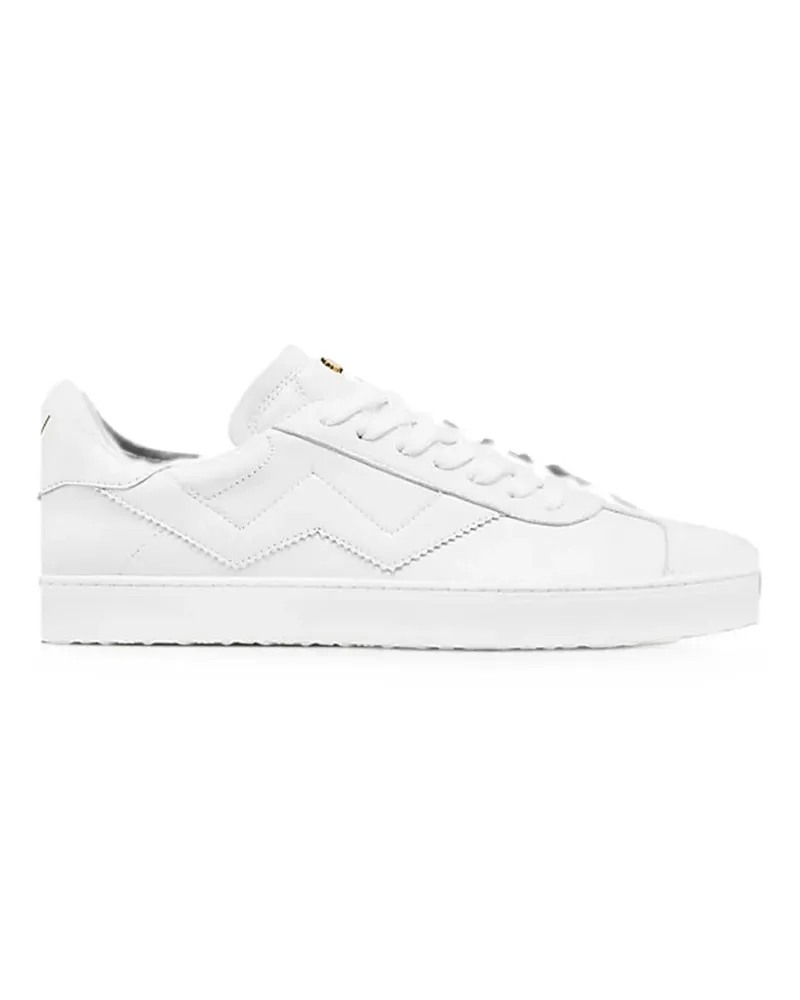Stuart Weitzman Daryl scalloped-detail sneakers - Weiß Weiß