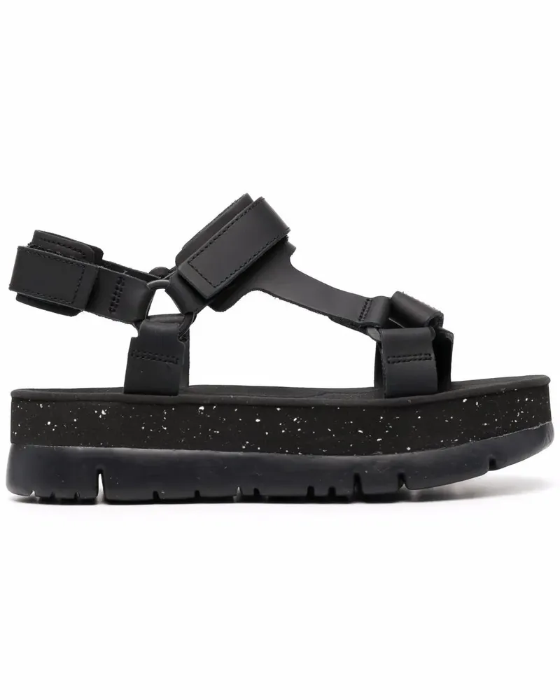 Camper Oruga Up Sandalen - Schwarz Schwarz