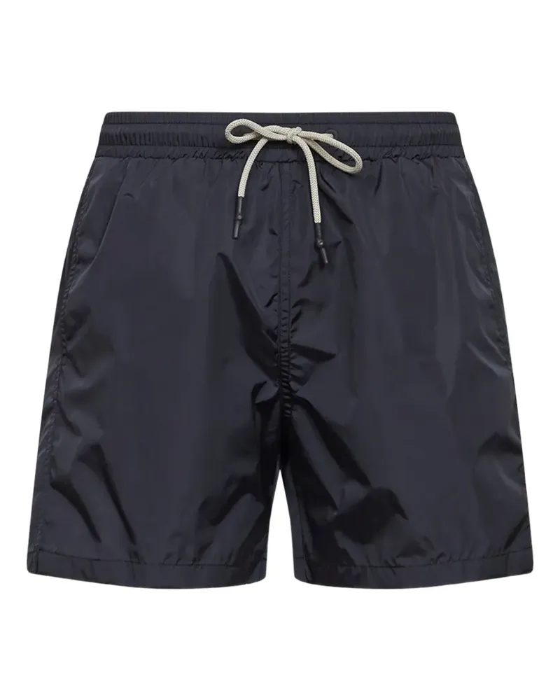 D4.0 drawstring-waist swim shorts - Blau Blau