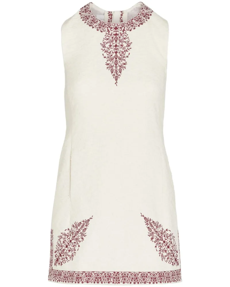 Giambattista Valli Minikleid mit Paisleymuster - Nude Nude