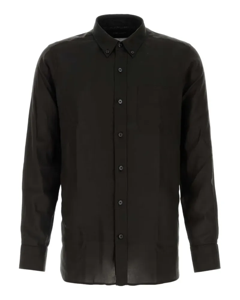 Tom Ford button shirt - Schwarz Schwarz