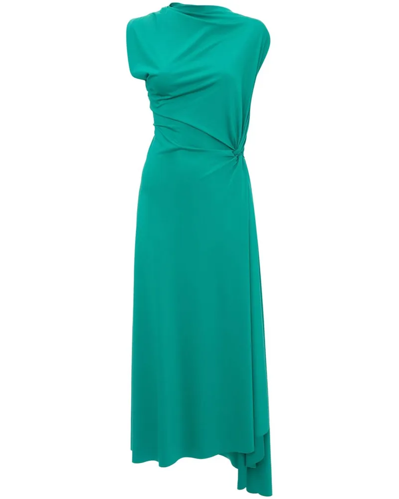 Victoria Beckham Drapiertes Midikleid - Grün Grün