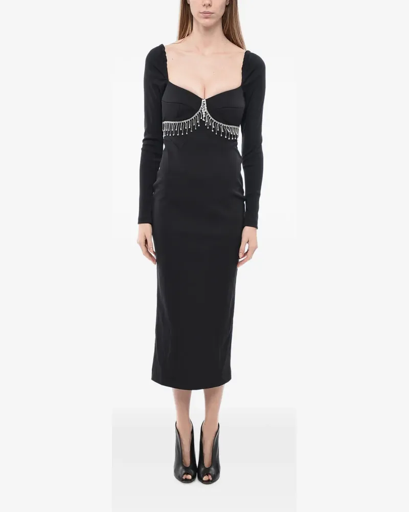 ANOUKI Kleid mit Strass - Schwarz Schwarz
