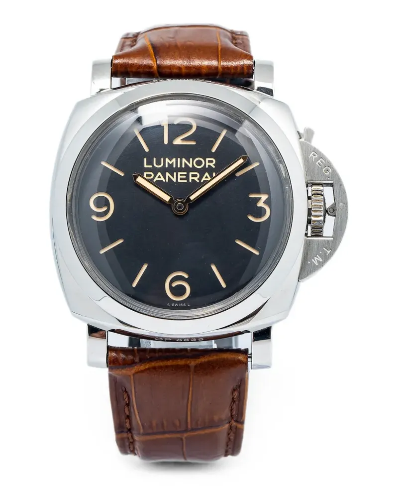 OFFICINE PANERAI Luminor Armbanduhr 47mm - Schwarz Schwarz