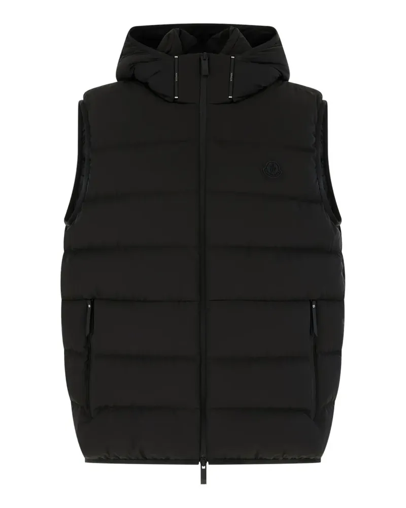 Moncler Arinella hooded down gilet - Schwarz Schwarz