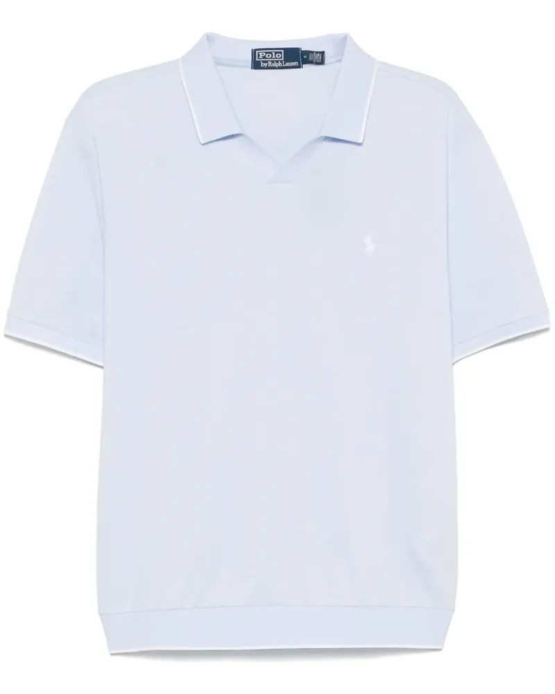 Ralph Lauren T-Shirt mit Polo Pony - Blau Blau