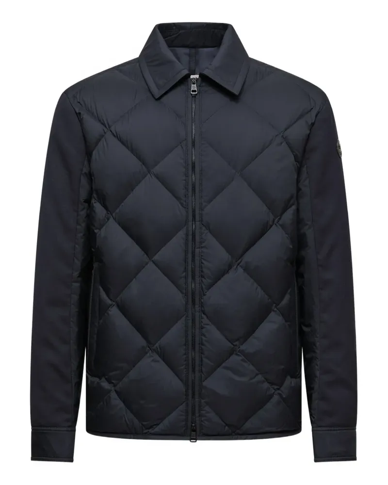 Moncler Gesteppte Jacke - Blau Blau