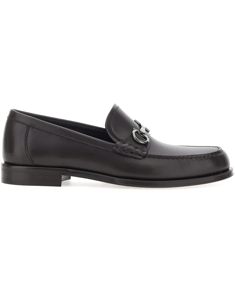 Ferragamo leather loafers - Braun Braun