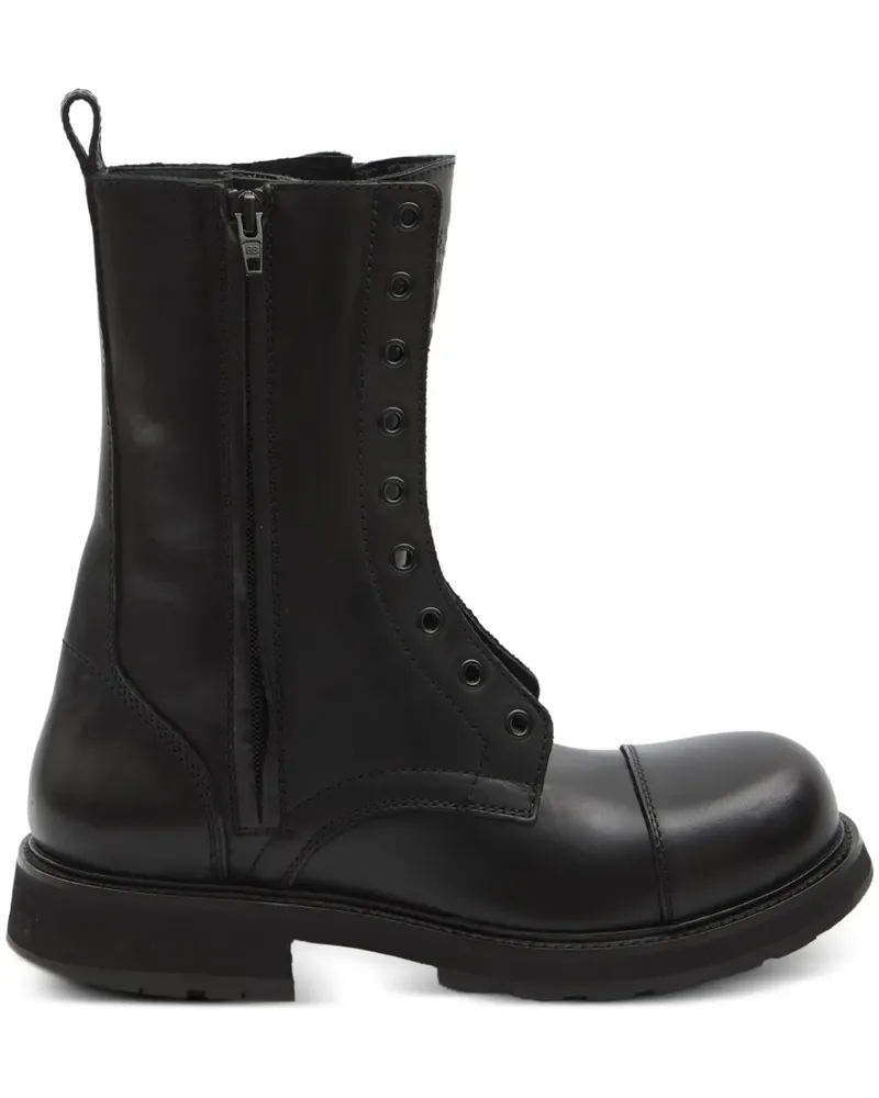 Balenciaga Truck Stiefel - Schwarz Schwarz
