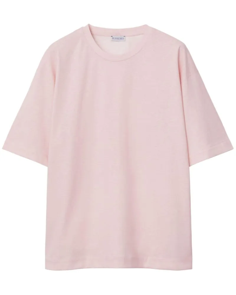 Burberry T-Shirt mit EKD-Print - Rosa Rosa