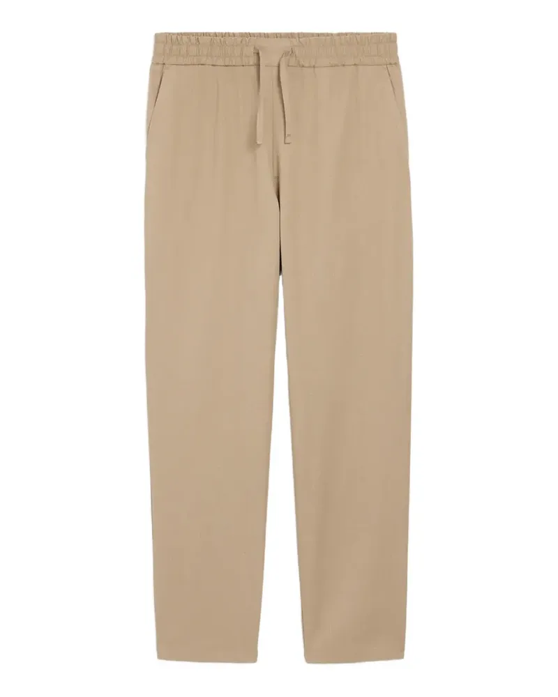 AMI Paris Hose mit elastischem Bund - Nude Nude