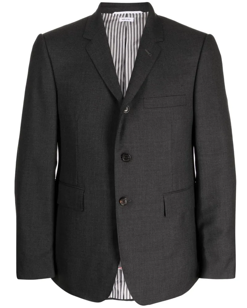 Thom Browne Super 120s Sakko - Grau Grau