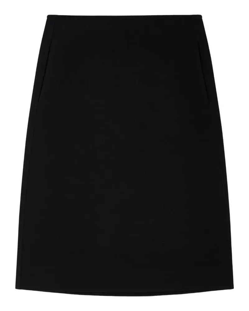 Jil Sander Rock mit geradem Schnitt - Schwarz Schwarz