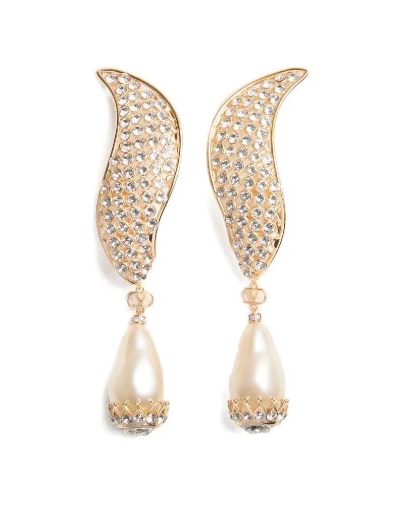 Valentino Garavani Poetique des Gouttes Ohrringe - Gold Gold