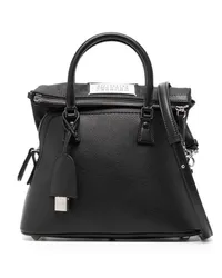 Maison Margiela Mini 5AC Classique Handtasche Schwarz