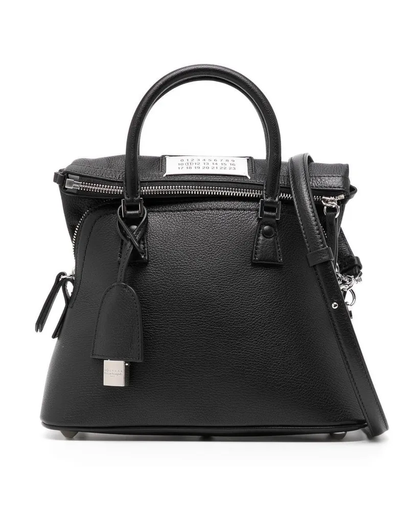 Maison Margiela Mini 5AC Classique Handtasche Schwarz