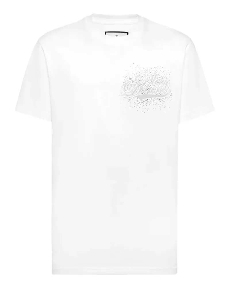 Philipp Plein T-Shirt mit Logo-Print - Weiß Weiß