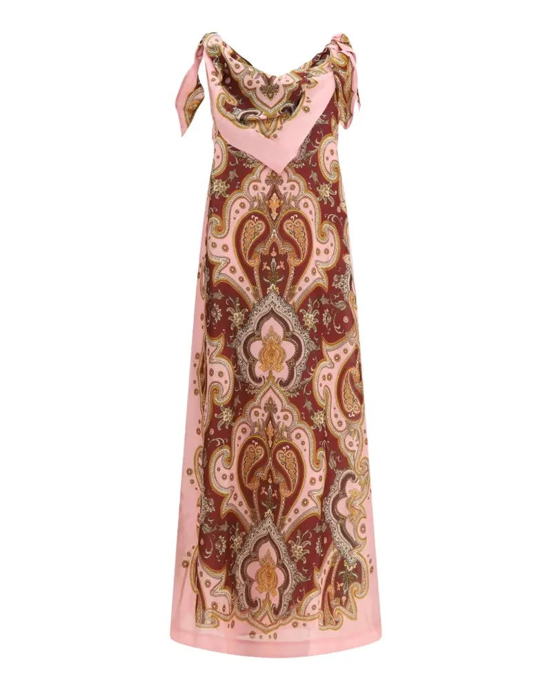 ALEMAIS Porter midi dress - Rot Rot