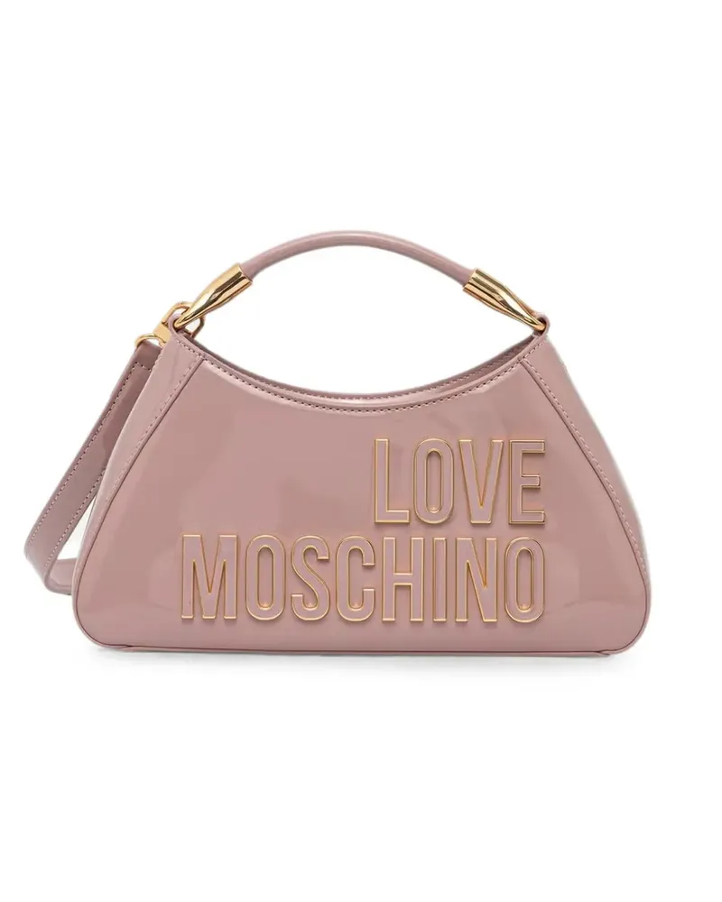 Moschino logo-lettering tote bag - Rosa Rosa