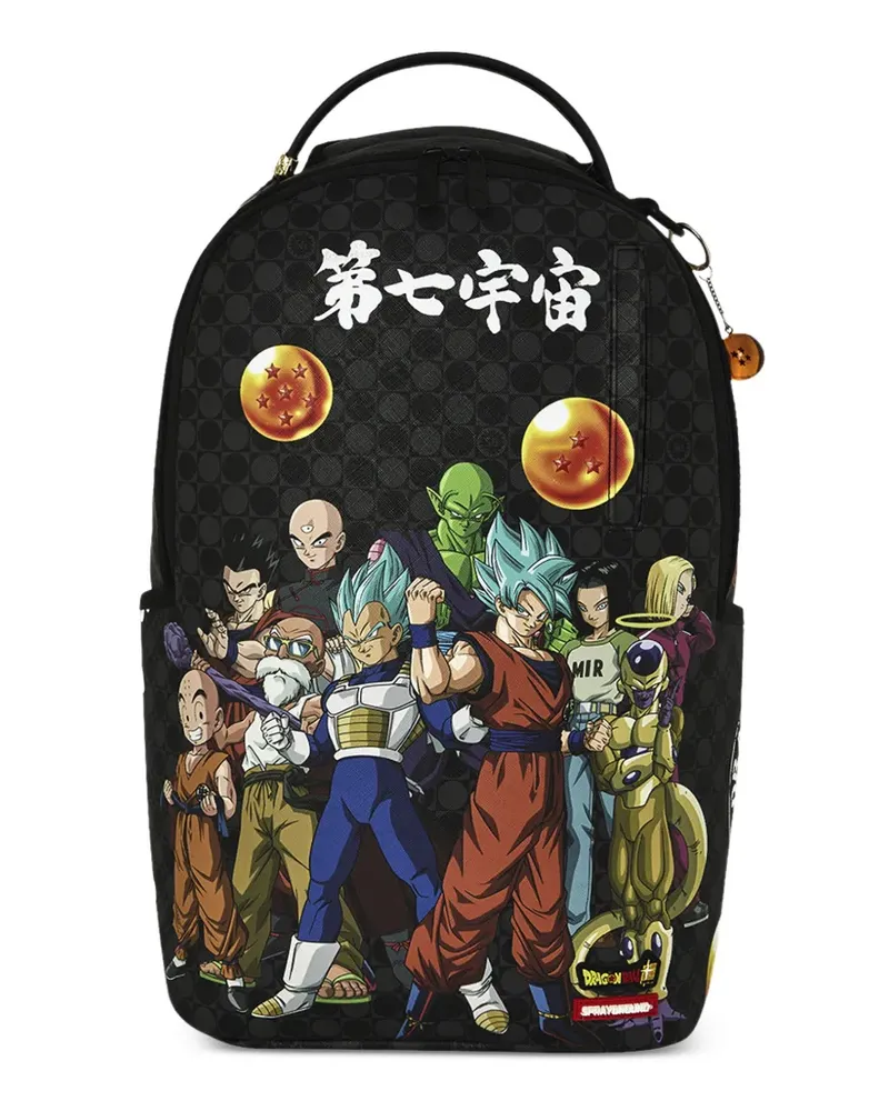 Sprayground x Dragon Ball Super Squad Rucksack - Schwarz Schwarz
