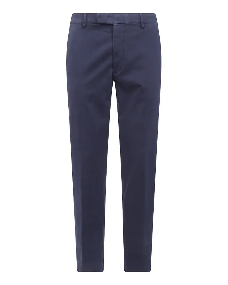 MICHAEL COAL flap-pocket chino trousers - Blau Blau