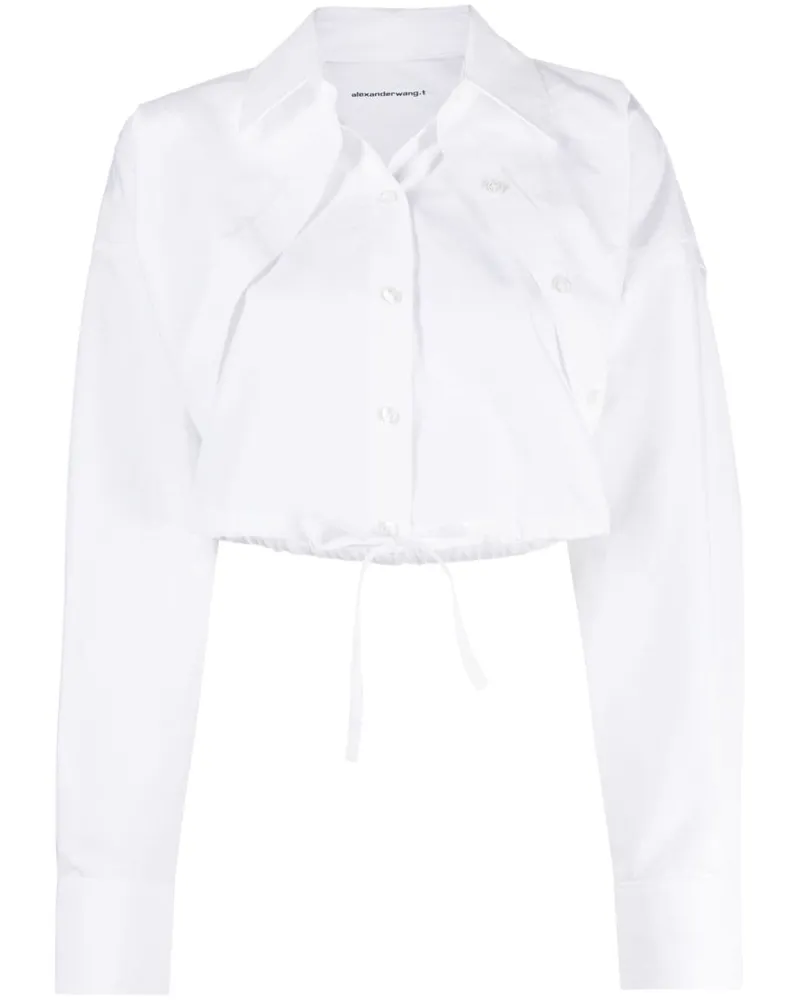 Alexander Wang Hemd im Layering-Look - Weiß Weiß