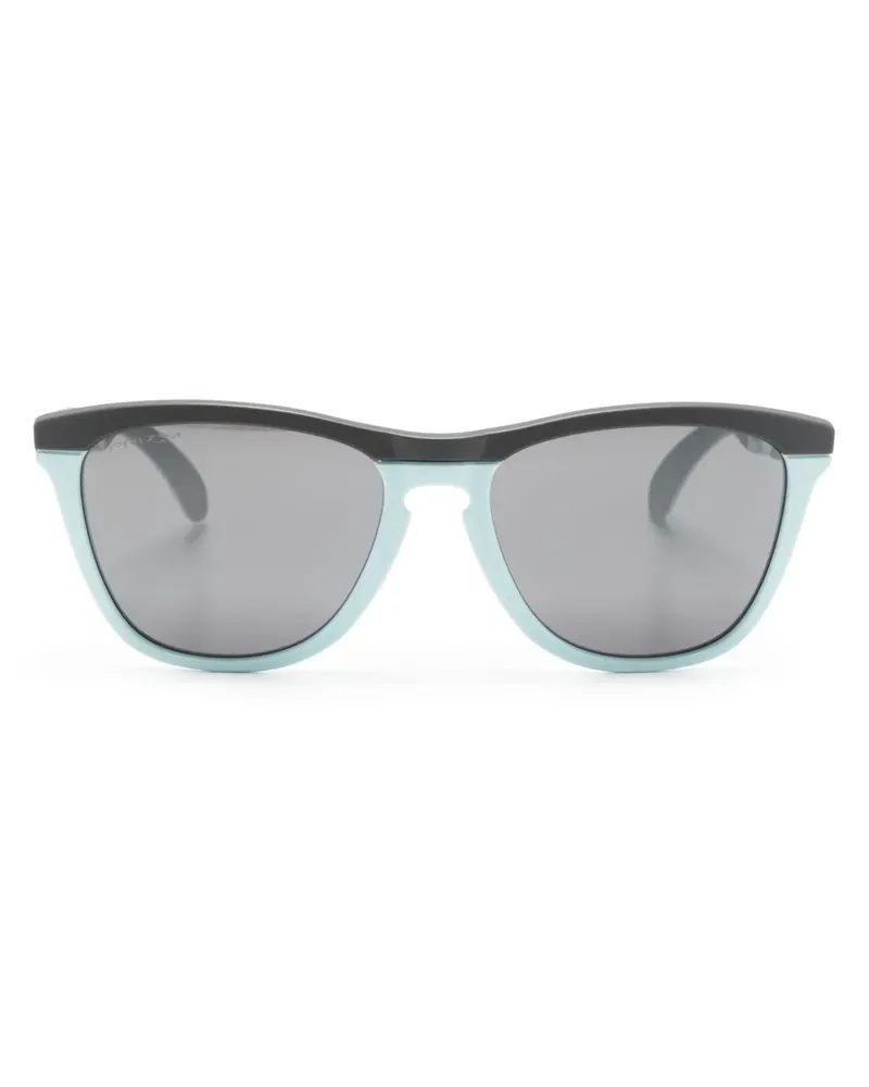 Oakley Frogskins Sonnenbrille mit breitem Gestell - Blau Blau