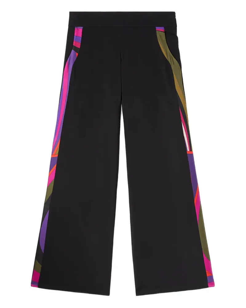 Emilio Pucci Iride Hose mit Print - Schwarz Schwarz