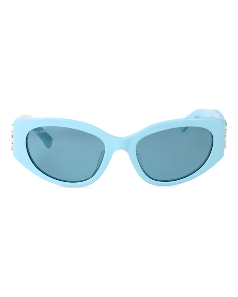 Balenciaga Sonnenbrille mit Cat-Eye-Gestell - Blau Blau