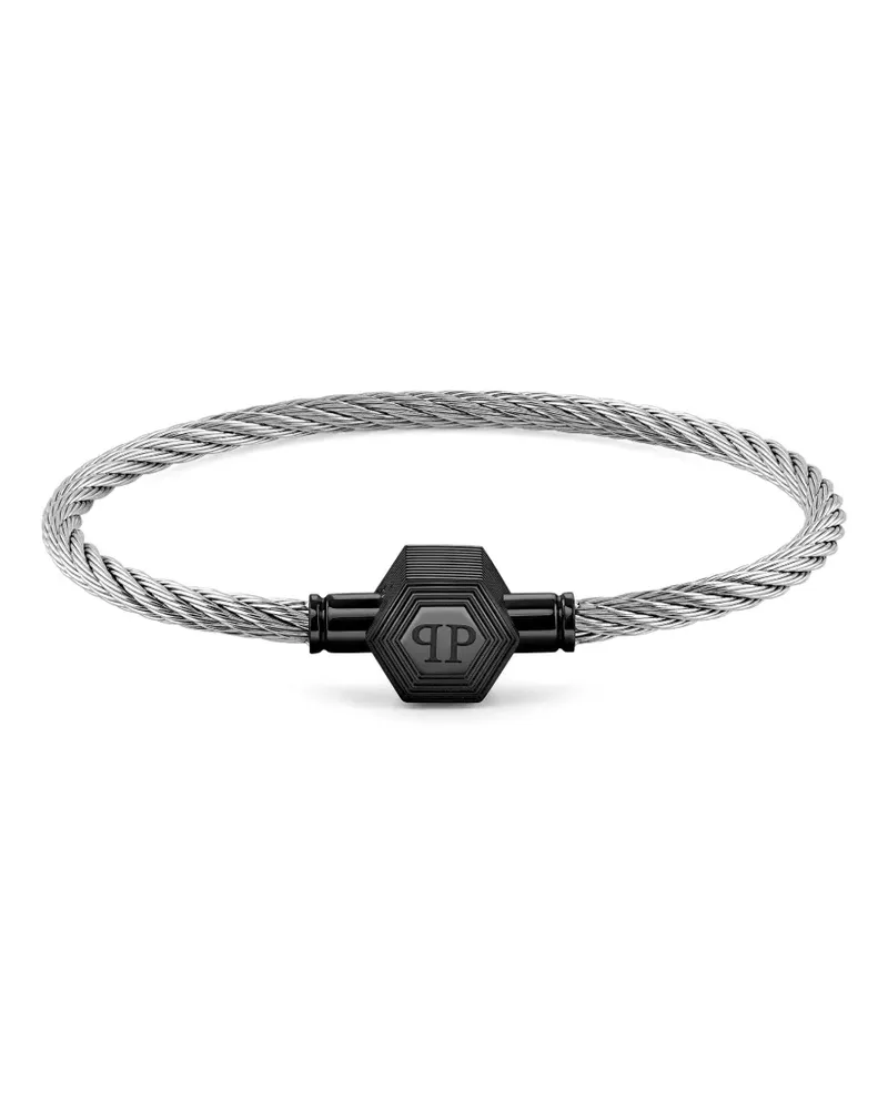 Philipp Plein Plein Enigma Armband - Silber Silber