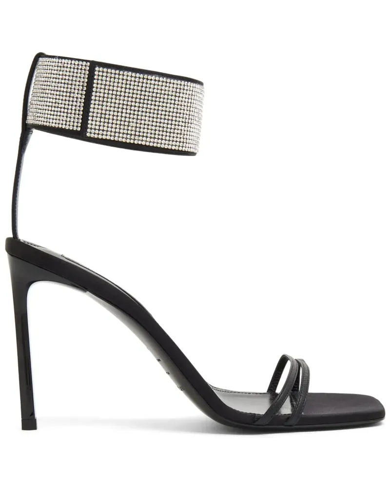Sergio Rossi SR Paris Sandalen - Schwarz Schwarz