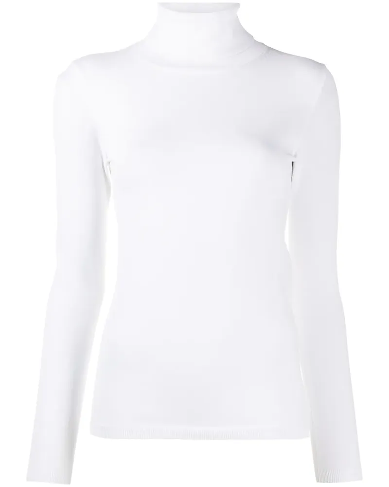 Stella McCartney Klassischer Rollkragenpullover - Weiß Weiß