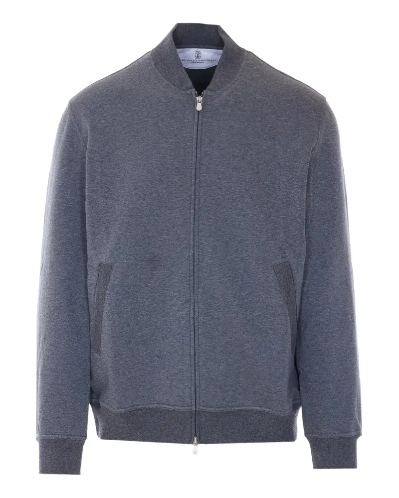 Brunello Cucinelli side-pockets cardigan - Grau Grau