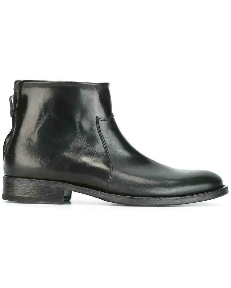 HTC Hollywood Trading Company Stiefel mit runder Kappe - Schwarz Schwarz