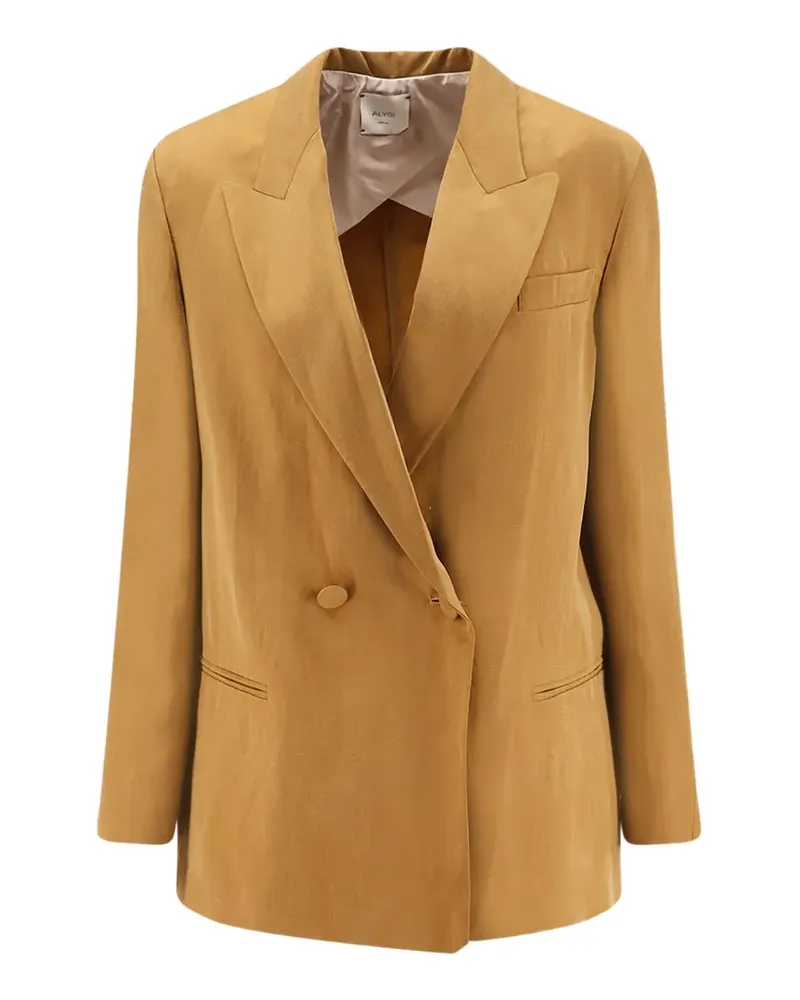 ALYSI Doppelreihiges Sakko - Nude Nude