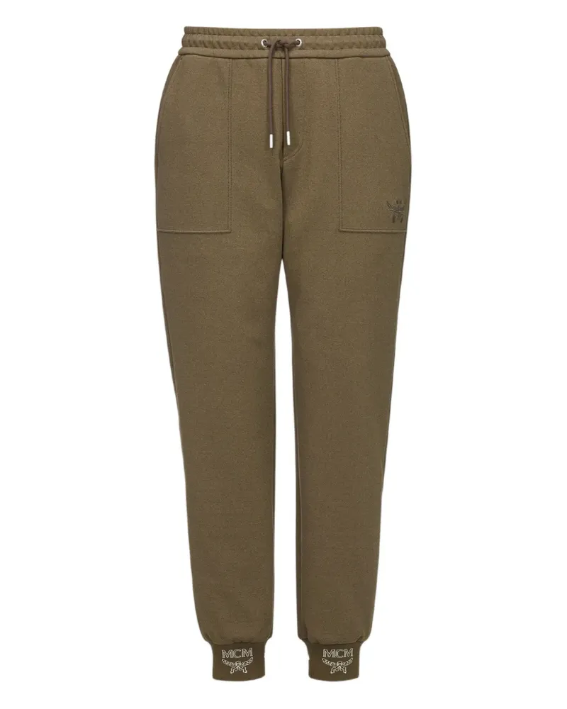 MCM Ponte Jogginghose mit Logo - Braun Braun