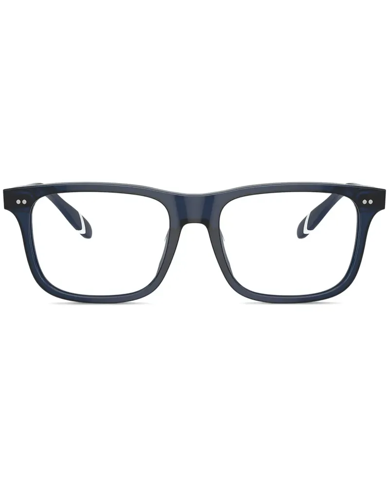Ralph Lauren Brille mit eckigem Gestell - Blau Blau