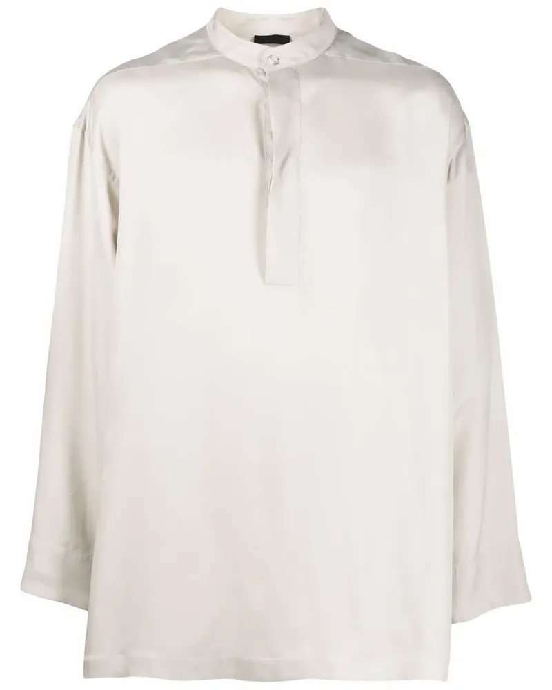 Fear of God Hemd mit Stehkragen - Nude Nude