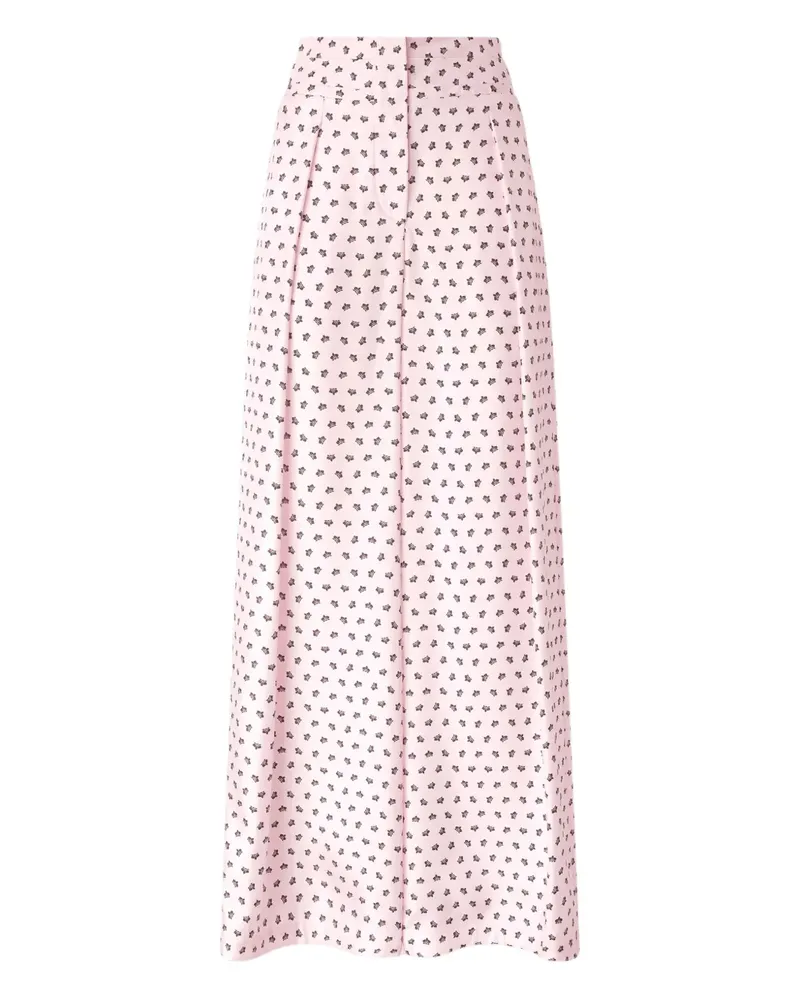 Genny Plissierte Hose - Rosa Rosa