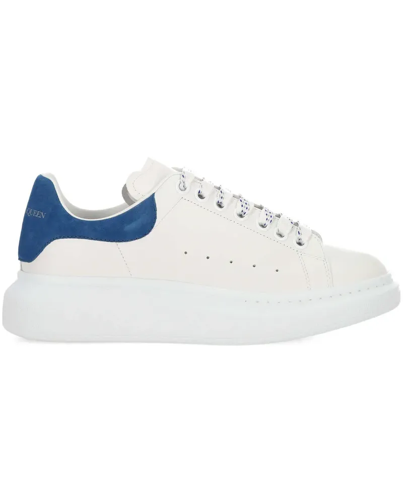 Alexander McQueen Sneakers mit Wildledereinsätzen - Weiß Weiß