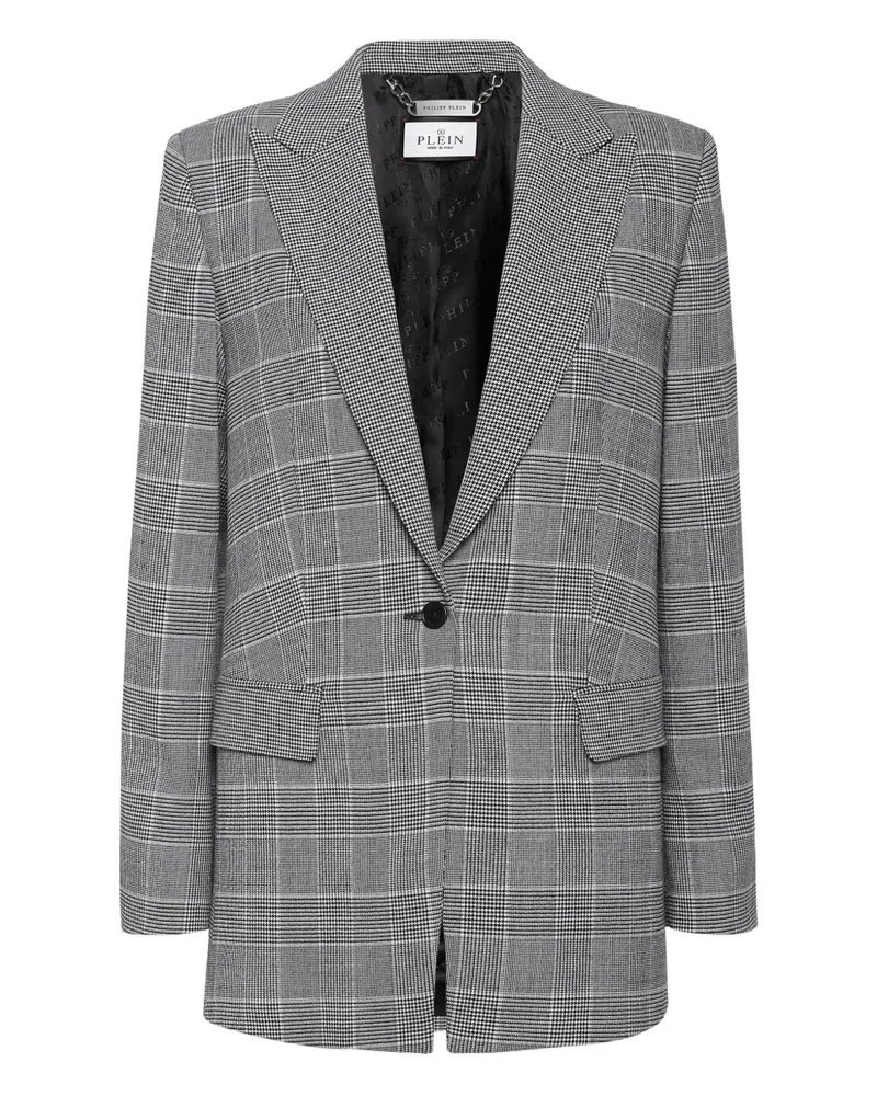 Philipp Plein Crest Blazer - Grau Grau