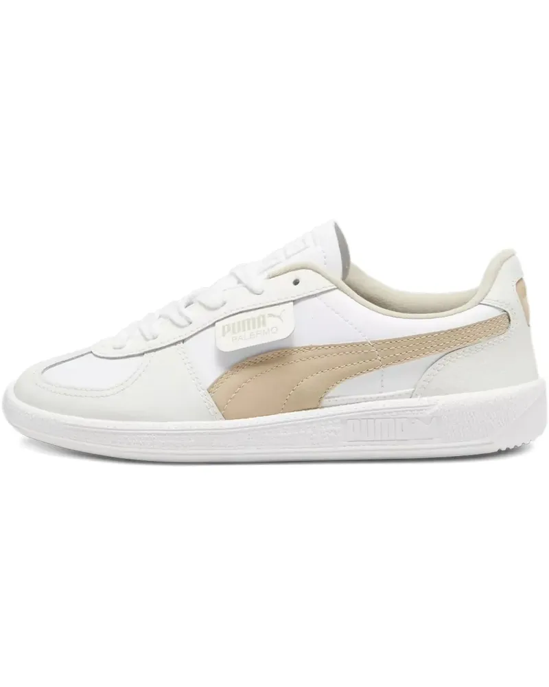 Puma Palermo White/Warm White Sneakers - Weiß Weiß