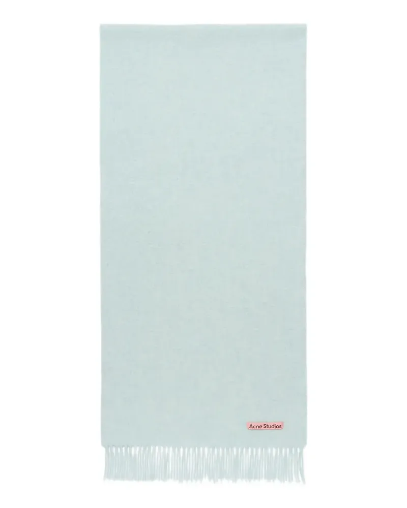Acne Studios Schal mit Fransen - Blau Blau