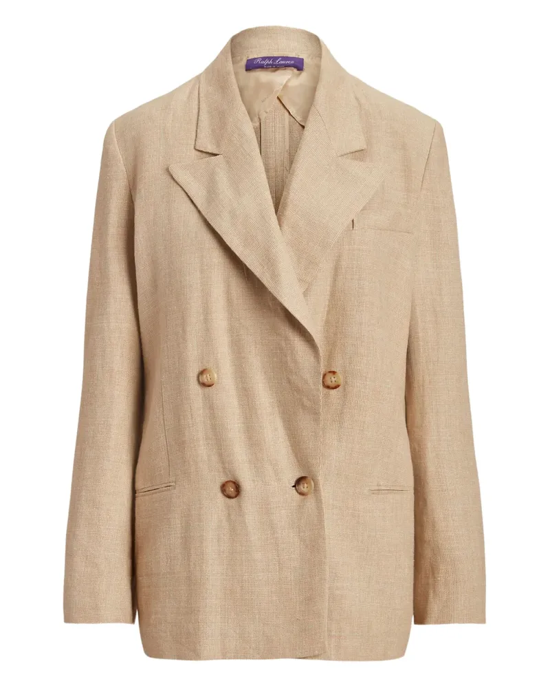 Ralph Lauren Antonine double-breasted blazer - Nude Nude