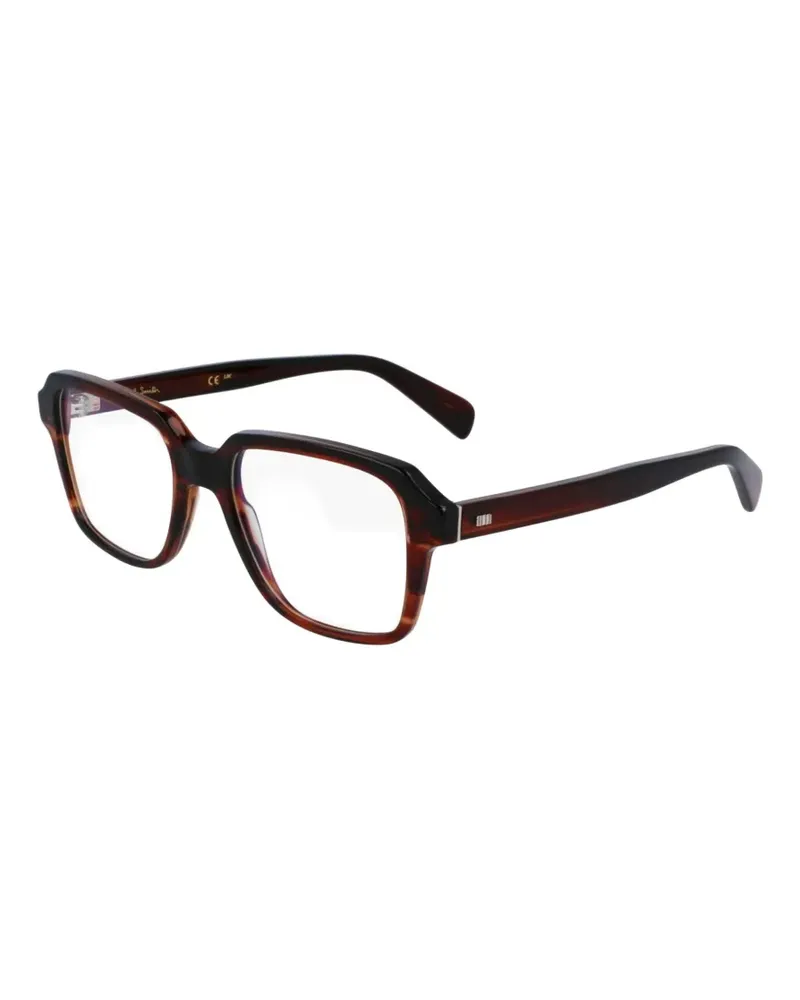 Paul Smith Brille mit eckigem Gestell - Braun Braun